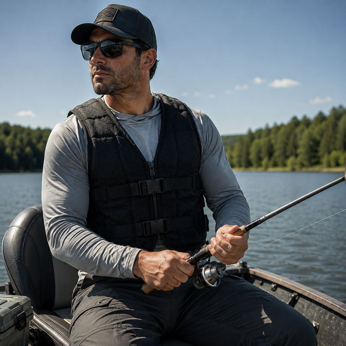 Sevaros PhaseCore Pro™ Phase Change Cooling Vest 4 Hour Lightweight — Portable Cooling Vest No Power for Outdoor Work Sports Construction Heat Relief