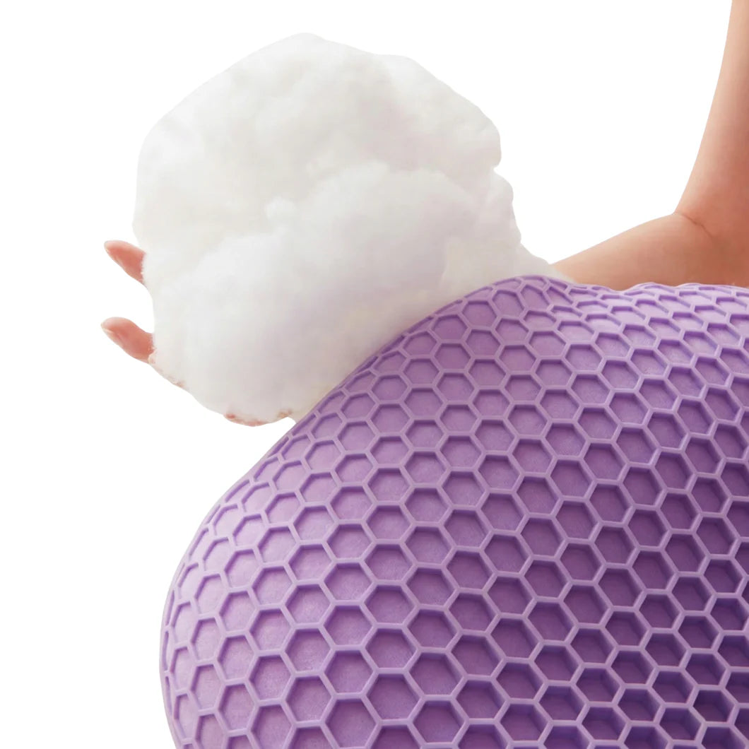Sevaros GelCerv™ Cooling Gel Cervical Pillow TPE Zero Pressure — Adaptive Neck Support Cool Pillow for Hot Sleepers Side Back Sleeper