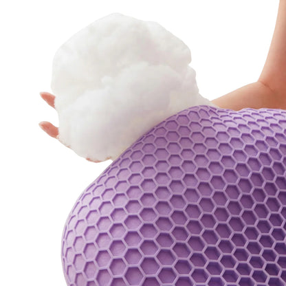 Sevaros GelCerv™ Cooling Gel Cervical Pillow TPE Zero Pressure — Adaptive Neck Support Cool Pillow for Hot Sleepers Side Back Sleeper