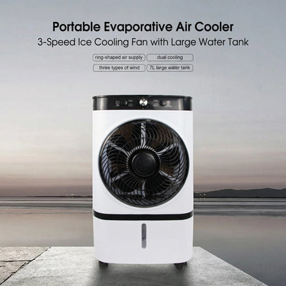 Sevaros AirDome™ Portable Air Cooling Fan USB Rechargeable — Silent Desk Fan Personal Cooler for Home Office Bedroom Travel Summer