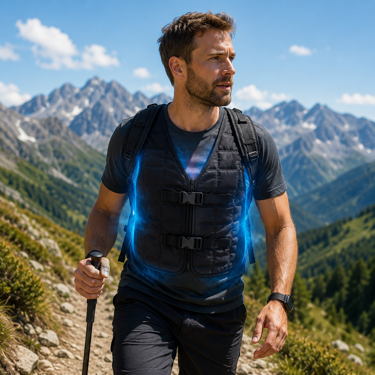 Sevaros PhaseCore Pro™ Phase Change Cooling Vest 4 Hour Lightweight — Portable Cooling Vest No Power for Outdoor Work Sports Construction Heat Relief