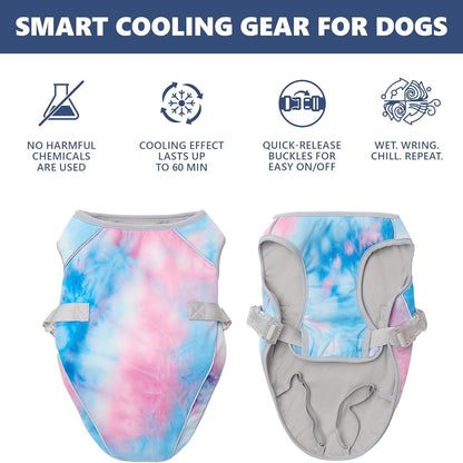 Sevaros DogGuard™ Dog Cooling Vest UV Protection Breathable Lightweight — Summer Heat Relief Harness Vest for Dogs S M L XL XXL