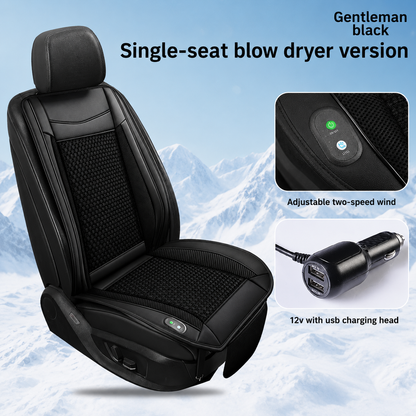 Sevaros DriveCool™ Car Seat Cooling Cushion – Ventilated Seat Pad with Cooling Fan for Cars, Trucks & Long Drives