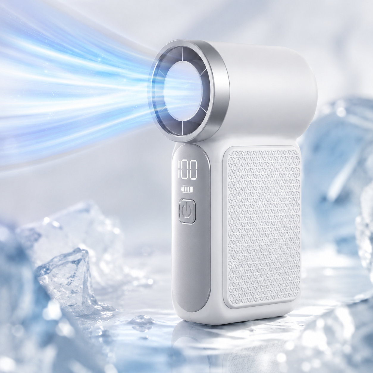 Sevaros PocketBreeze™ Mini Handheld Fan Rechargeable USB-C — Small Portable Personal Cooling Fan for Travel Outdoor pocket fan Summer