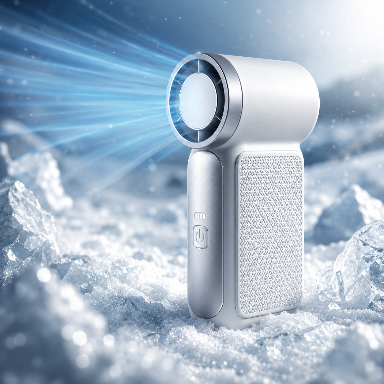 Sevaros PocketBreeze™ Mini Handheld Fan Rechargeable USB-C — Small Portable Personal Cooling Fan for Travel Outdoor pocket fan Summer