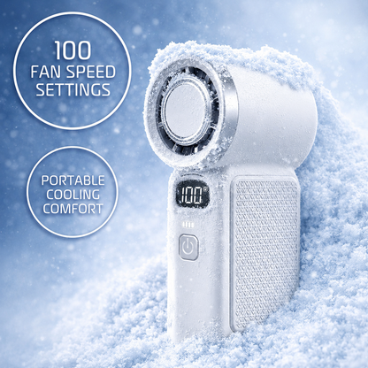 Sevaros PocketBreeze™ Mini Handheld Fan Rechargeable USB-C — Small Portable Personal Cooling Fan for Travel Outdoor pocket fan Summer