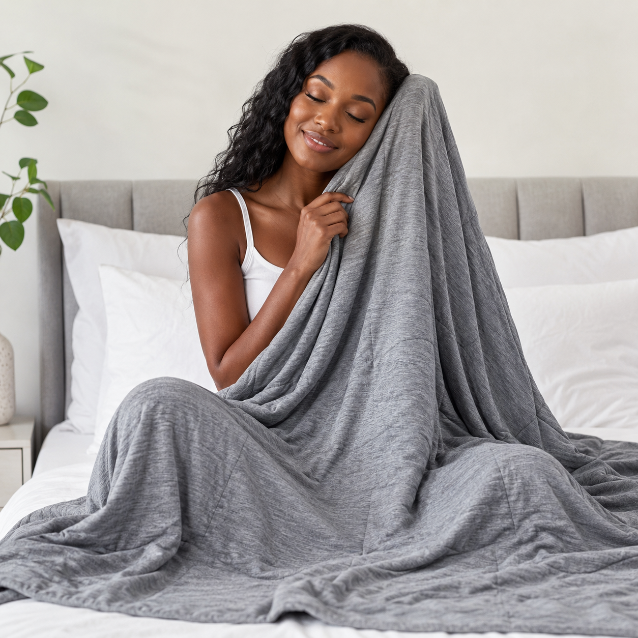 Sevaros ChillQuilt™ Cooling Blanket Lightweight Breathable — Summer Cooling Comforter Thin Quilt for Hot Sleepers Machine Washable Twin Queen King