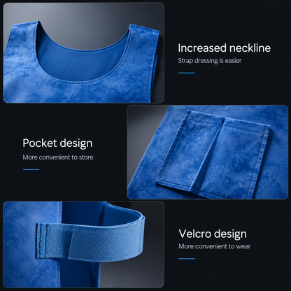 Sevaros ChillSkin™ Evaporative Cooling Vest Lightweight Waterproof — Cold Vest No Refrigeration for Sports Outdoor Work Safety Men Women