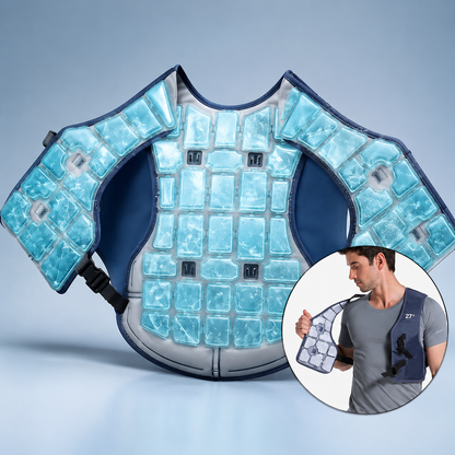 Sevaros PhaseCore Pro™ Phase Change Cooling Vest 4 Hour Temperature Regulation — Lightweight Portable Vest for Outdoor Work Sports Construction