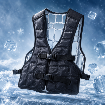 Sevaros PhaseCore Pro™ Phase Change Cooling Vest 4 Hour Temperature Regulation — Lightweight Portable Vest for Outdoor Work Sports Construction