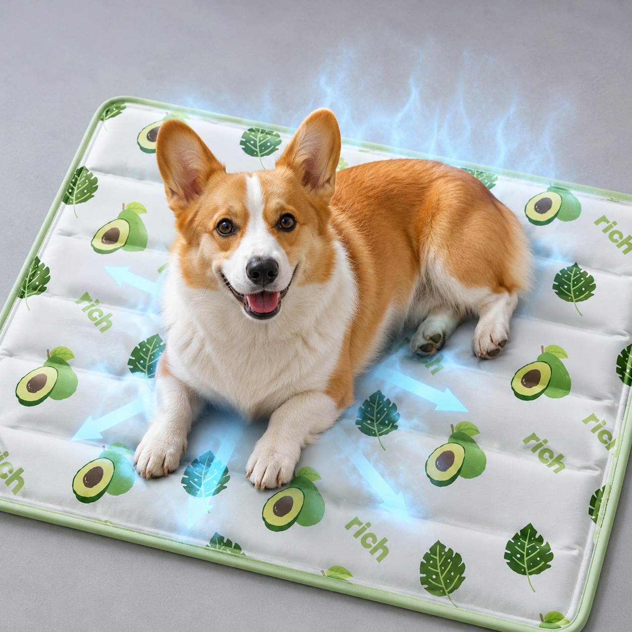 Sevaros ChillPaws Gel Pro™ Pet Cooling Mat Gel Infused — Self Cooling Pad for Dogs Cats No Electricity Indoor Outdoor Summer