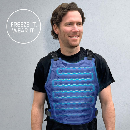 Sevaros PolarCore™ Cooling Ice Vest Adjustable Cooling Vest for Outdoor Heat Relief