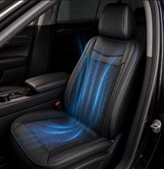 Sevaros DriveCool™ Car Seat Cooling Cushion – Ventilated Seat Pad with Cooling Fan for Cars, Trucks & Long Drives